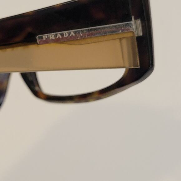 Vintage Prada VPR 16G Two tone  Eyeglasses Frames 51-17-135 Italy 766-101 main image 9